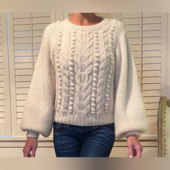 Eleven Six baby alpaca and merino knit sweater - Picture 2 of 11